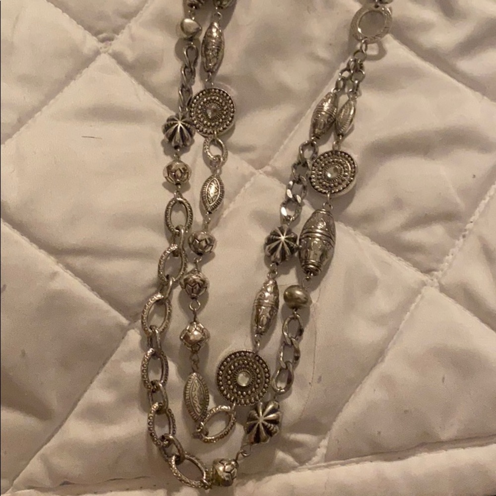 Silver necklace